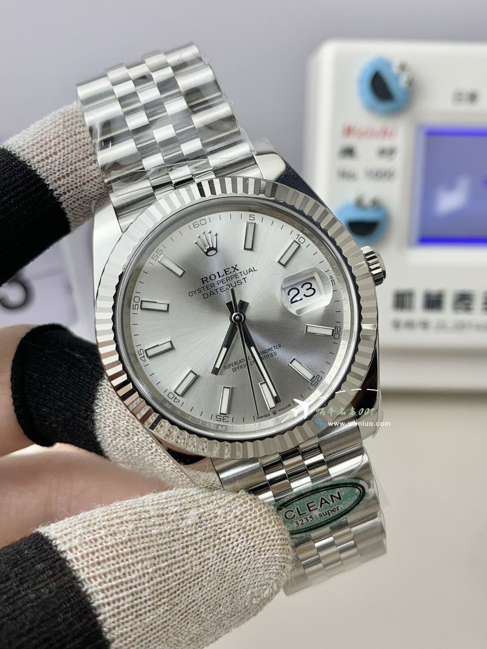 Clean厂劳力士日志41MM最好m126333-0010腕表 / R878
