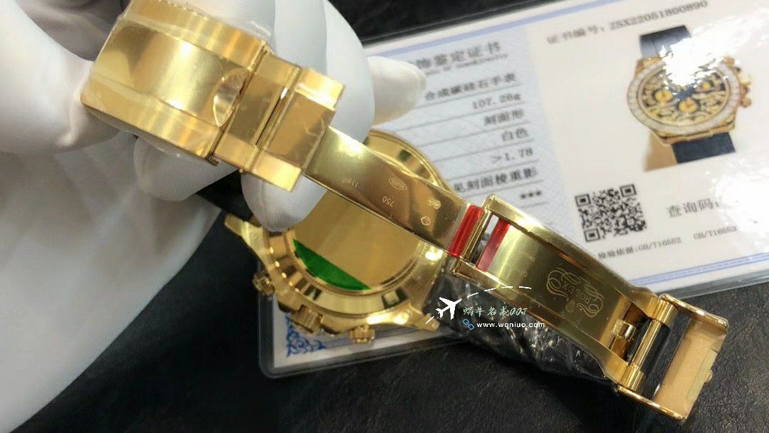 高端定制劳力士宇宙计型黄金虎迪通拿116588 TBR腕表 / R880