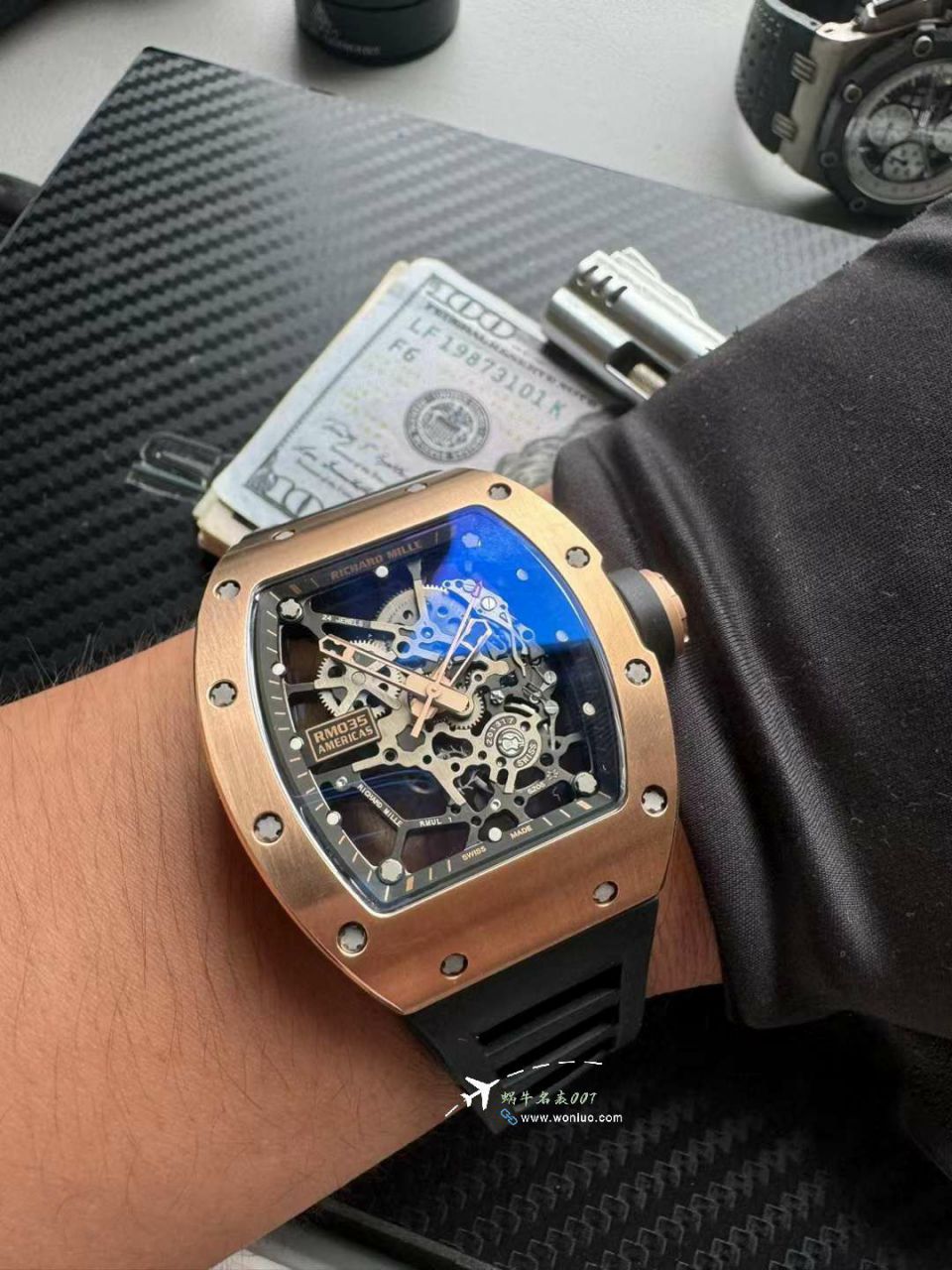 sonic理查德米勒RICHARD MILLE RM 035 Americas 美国大金牛纪念版 / sonicrm035