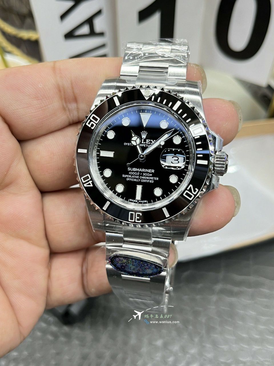 clean厂劳力士潜航者型系列M116610LN-0001 黑盘c厂黑水鬼手表 / R896
