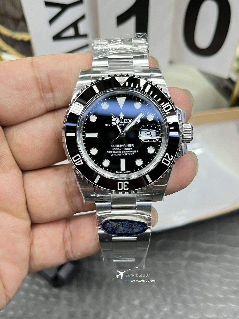 clean厂劳力士潜航者型系列M116610LN-0001 黑盘c厂黑水鬼手表 / R896