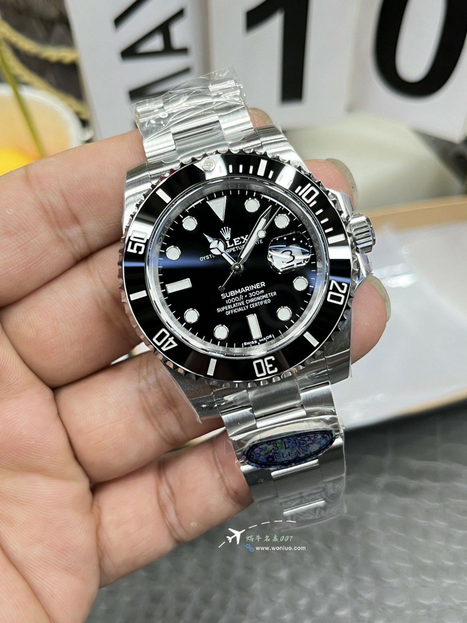 clean厂劳力士潜航者型系列M116610LN-0001 黑盘c厂黑水鬼手表 / R896