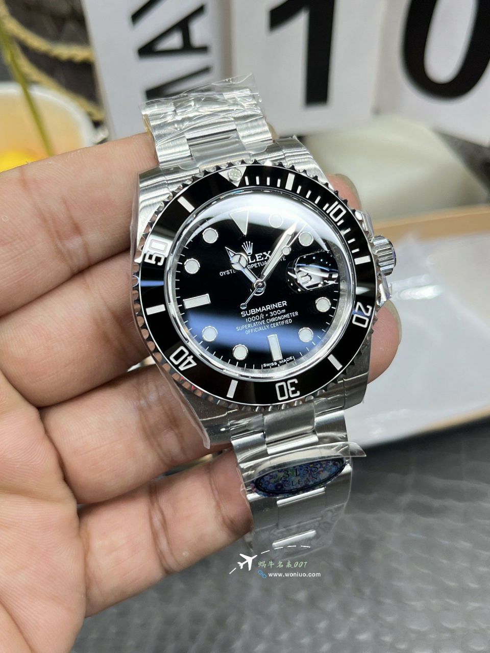 clean厂劳力士潜航者型系列M116610LN-0001 黑盘c厂黑水鬼手表 / R896