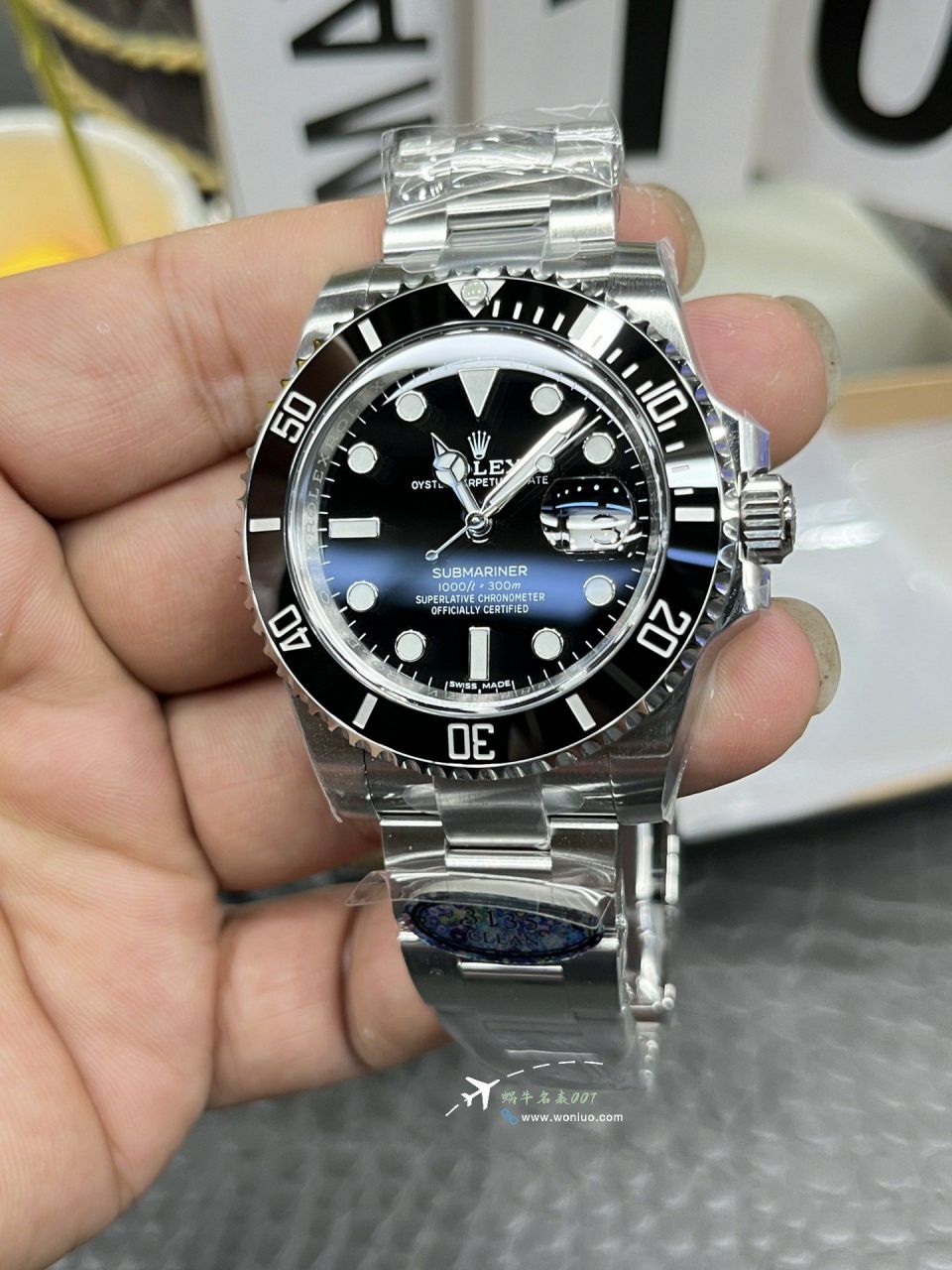 clean厂劳力士潜航者型系列M116610LN-0001 黑盘c厂黑水鬼手表 / R896