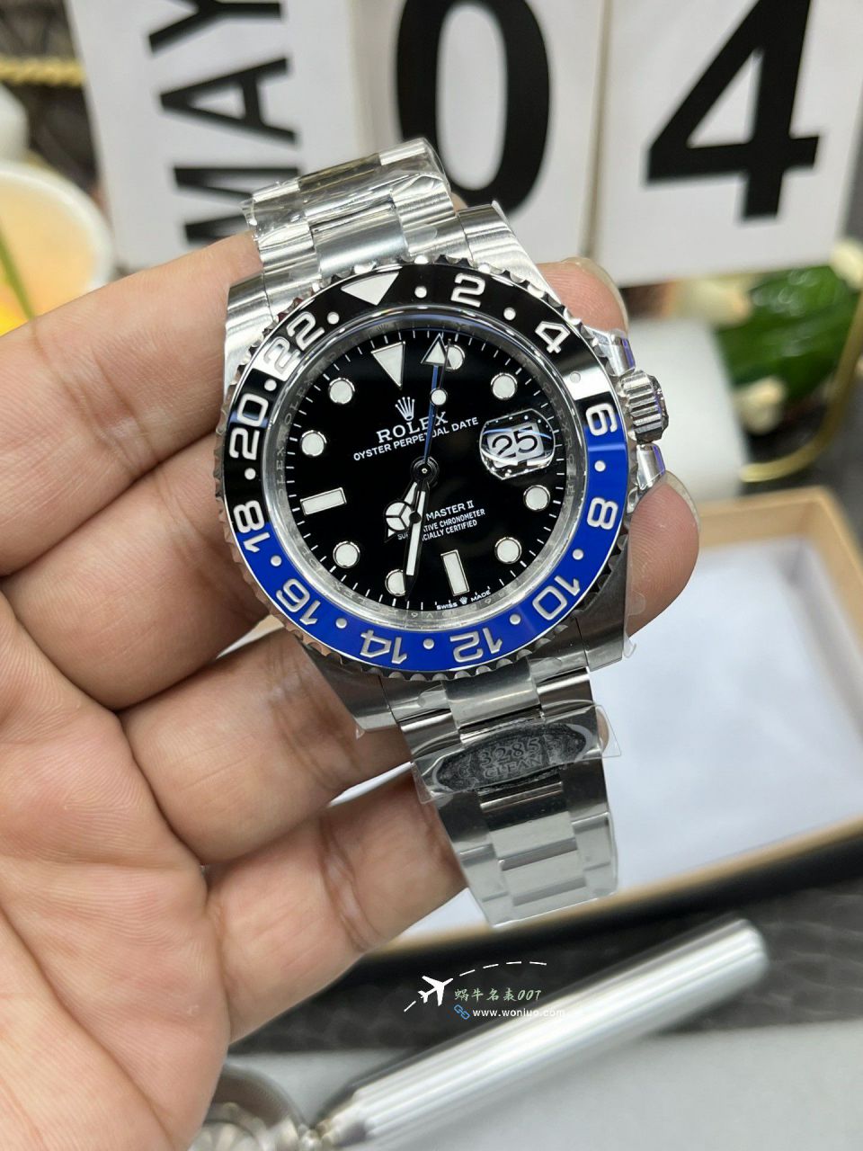 clean劳力士格林尼治型II国米圈m126710blnr-0003腕表 / R897