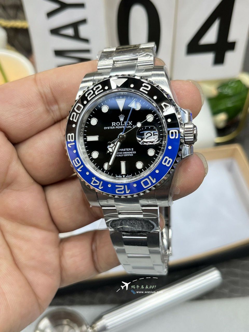 clean劳力士格林尼治型II国米圈m126710blnr-0003腕表 / R897