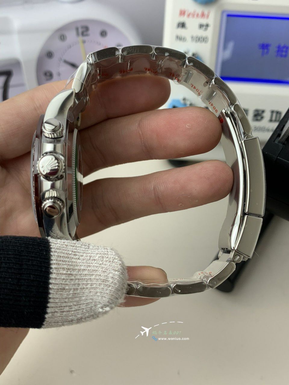 clean劳力士宇宙计型迪通拿冰蓝迪m116506-0002腕表 / R900