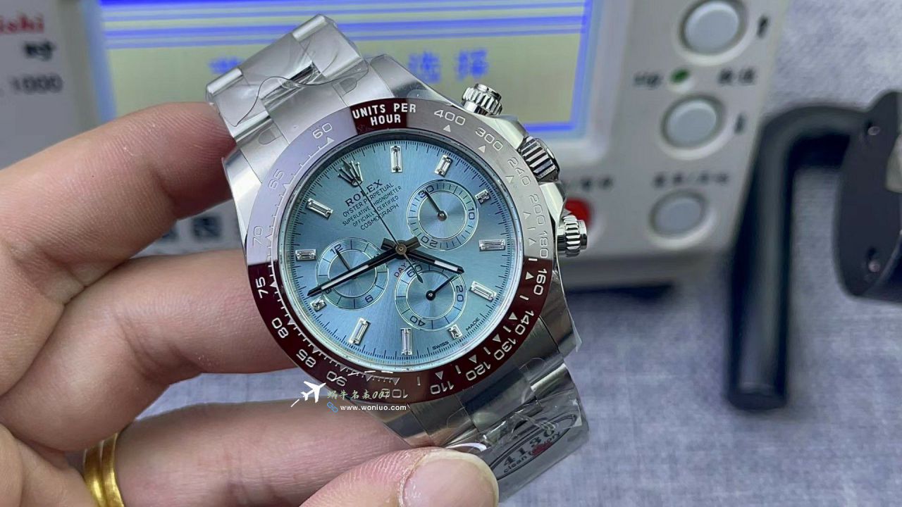 clean劳力士宇宙计型迪通拿冰蓝迪m116506-0002腕表 / R900