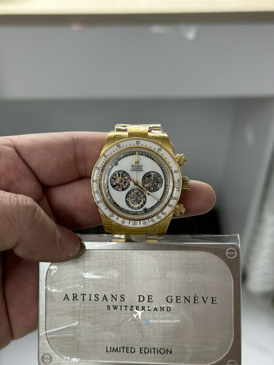 日内瓦工匠Artisans de Genève (简称：ADG)打造全新劳力士迪通拿 / R901