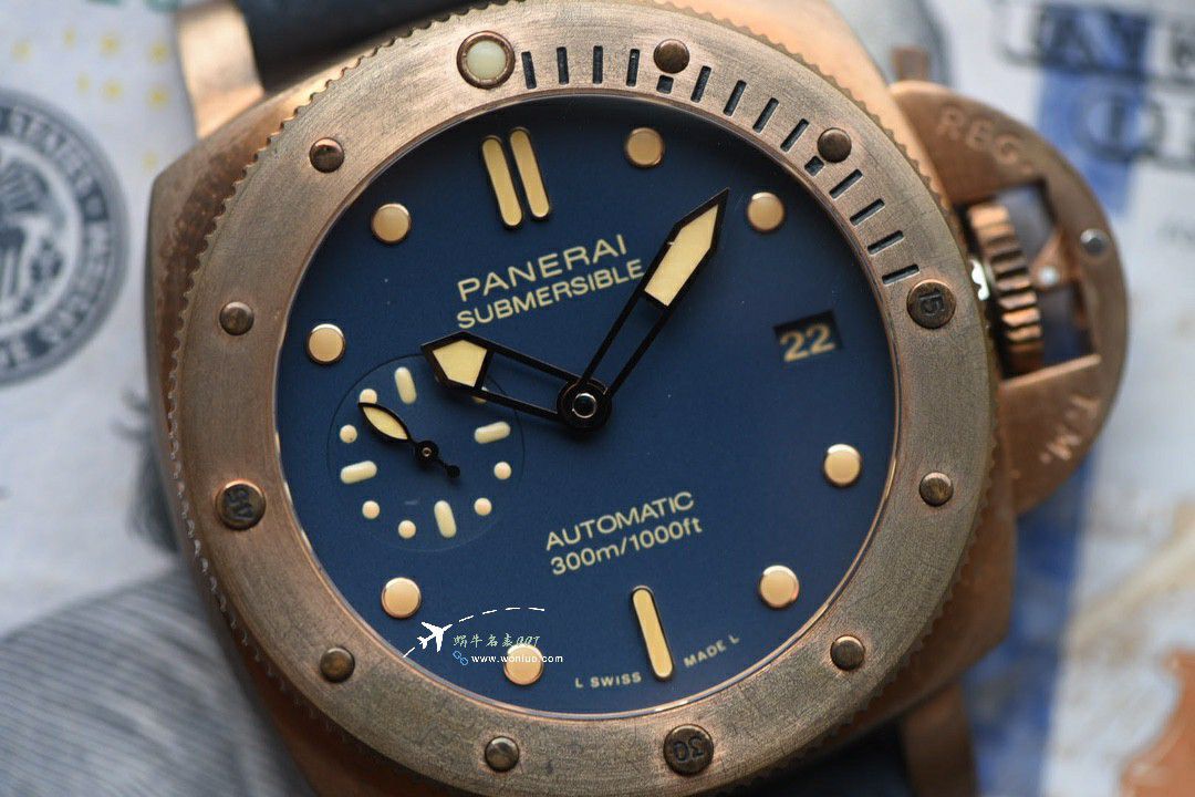 视频评测VS厂沛纳海潜行系列小青铜PAM01074，PAM1074 / VSPAM01074B