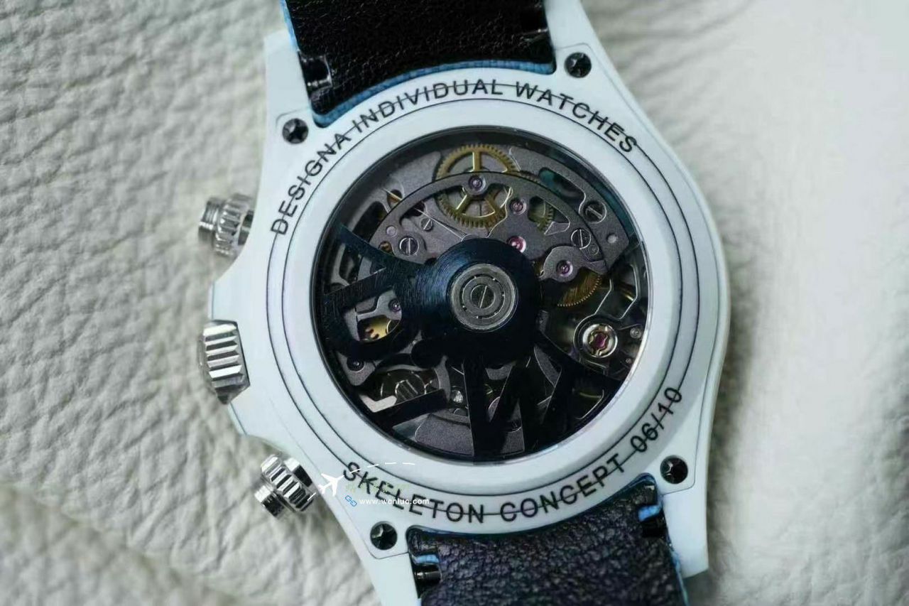 DiW 打造 Rolex Daytona 全新定制款 冰川蓝 沙漠绿洲4130迪通拿手表 / R902