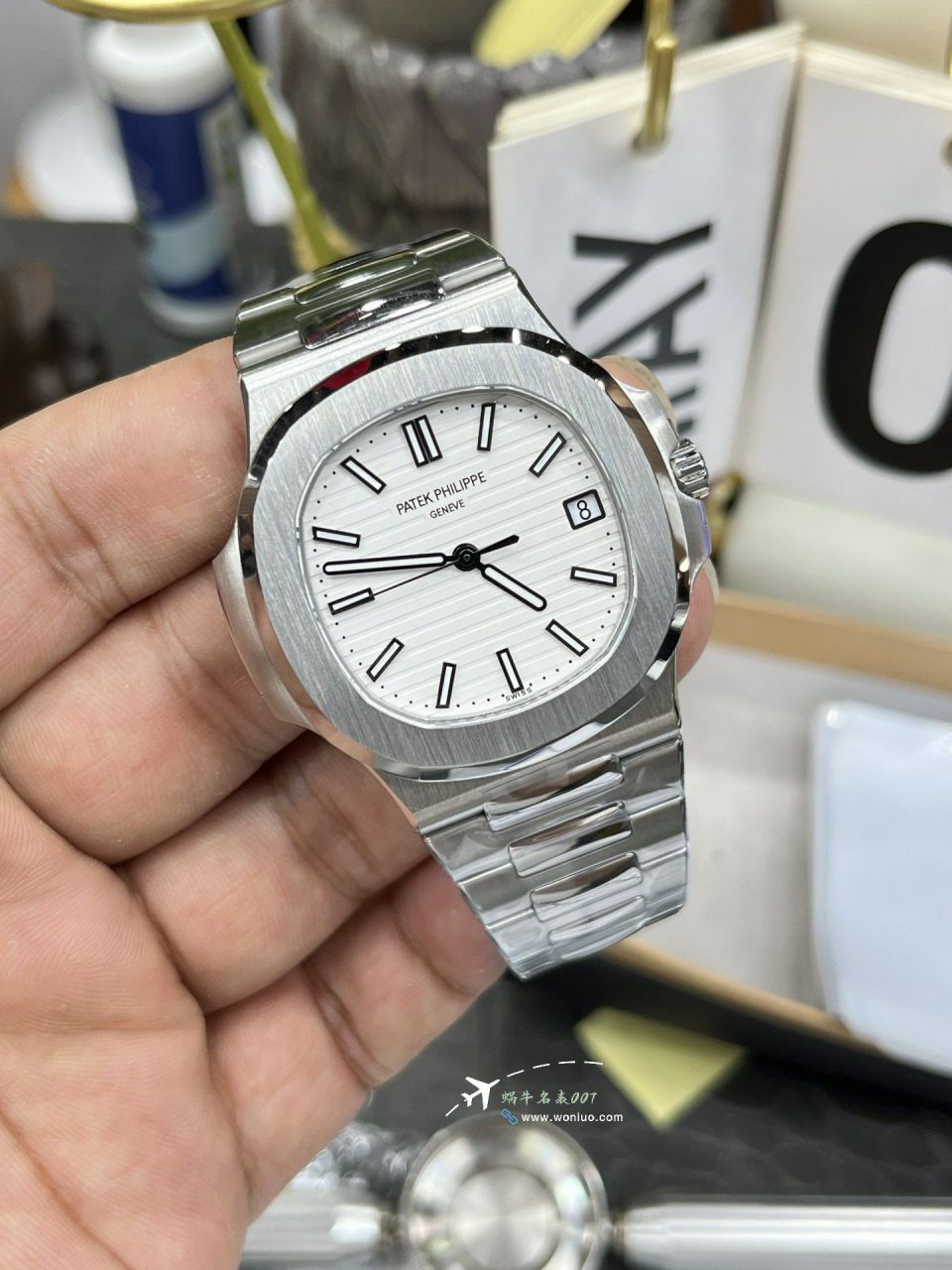 3K一体机百达翡丽蒂芙尼鹦鹉螺5711/1A-018手表 / BD506