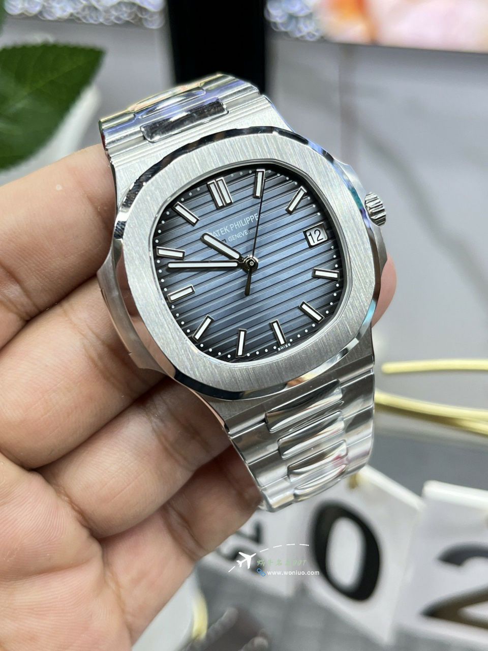 3K一体机百达翡丽蒂芙尼鹦鹉螺5711/1A-018手表 / BD506