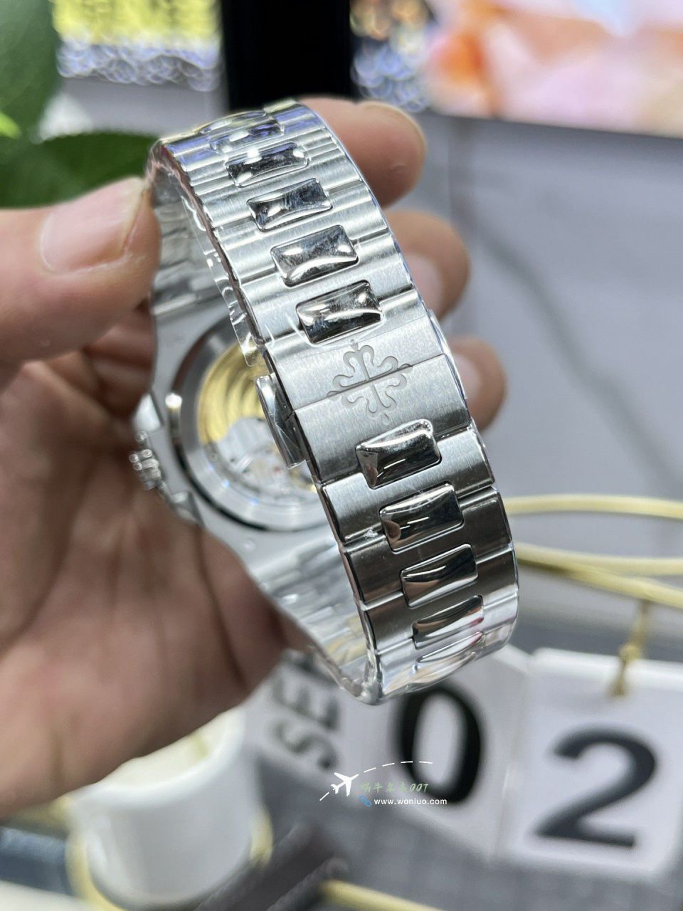3K一体机百达翡丽蒂芙尼鹦鹉螺5711/1A-018手表 / BD506