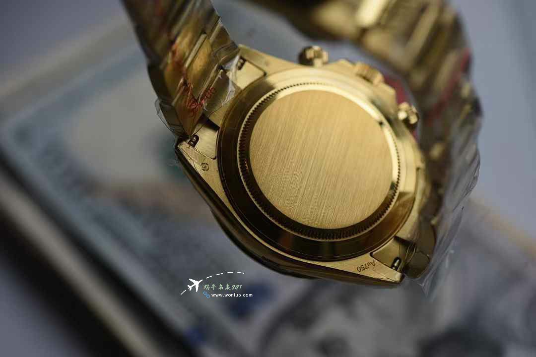 QF配重172g劳力士迪通拿绿金迪m116508-0013腕表 / R906