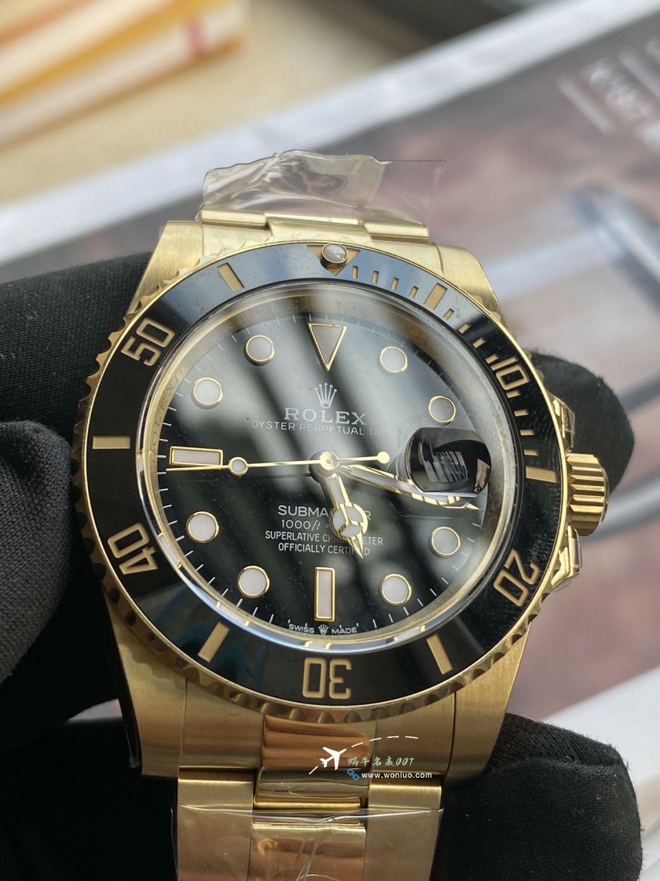 vs劳力士潜航者型全金黑水鬼m126618ln-0002腕表 / R925