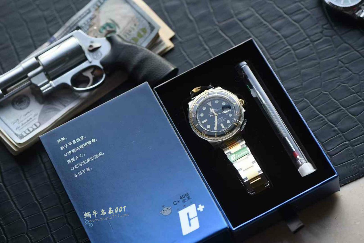 C+配重172克劳力士潜航者间金黑水鬼116613LN-0001黑盘腕表 / R939
