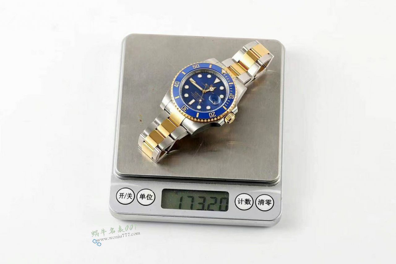 C+配重172克劳力士潜航者间金黑水鬼116613LN-0001黑盘腕表 / R939