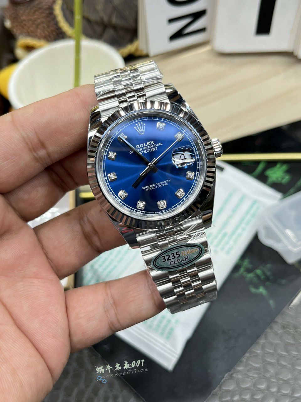 clean劳力士日志41MMm126334-0006腕表 / R956