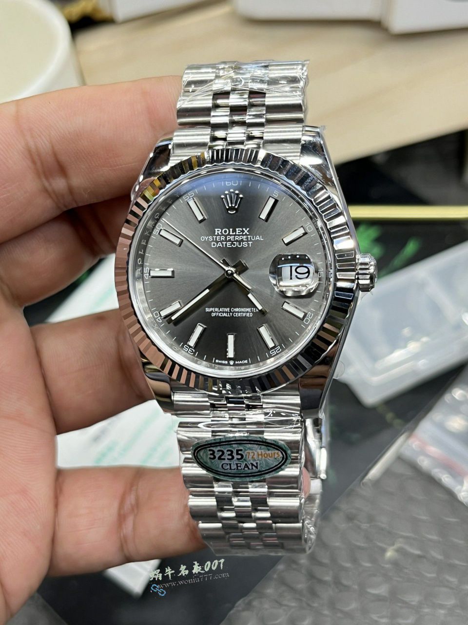clean劳力士日志41MMm126334-0006腕表 / R956