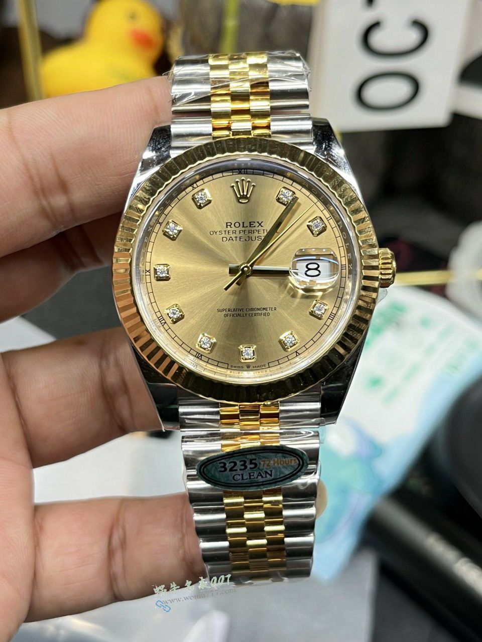 clean劳力士日志41MMm126334-0006腕表 / R956