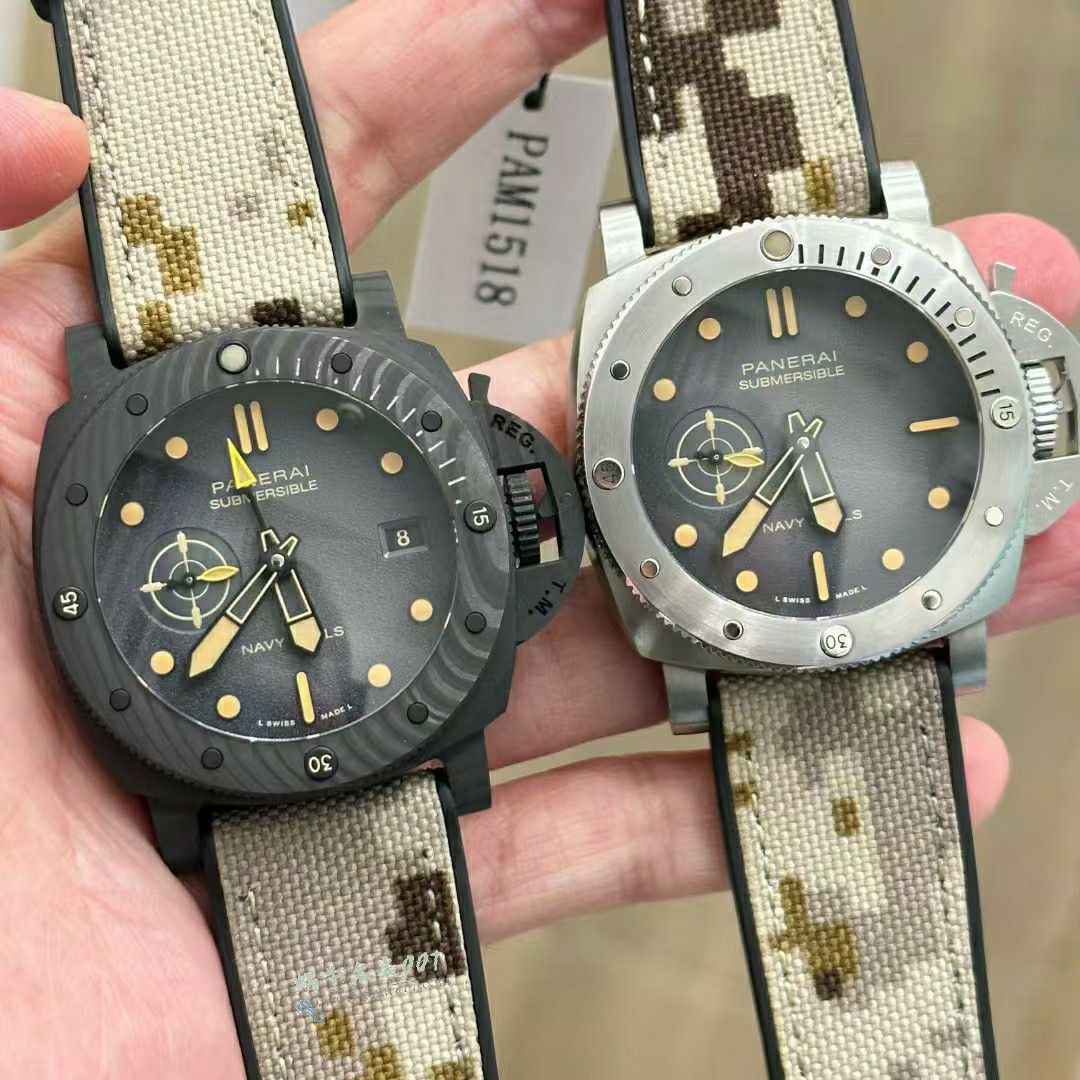 VS沛纳海Submersible QuarantaQuattro Navy SEALs PAM01518 / VSPAM1518