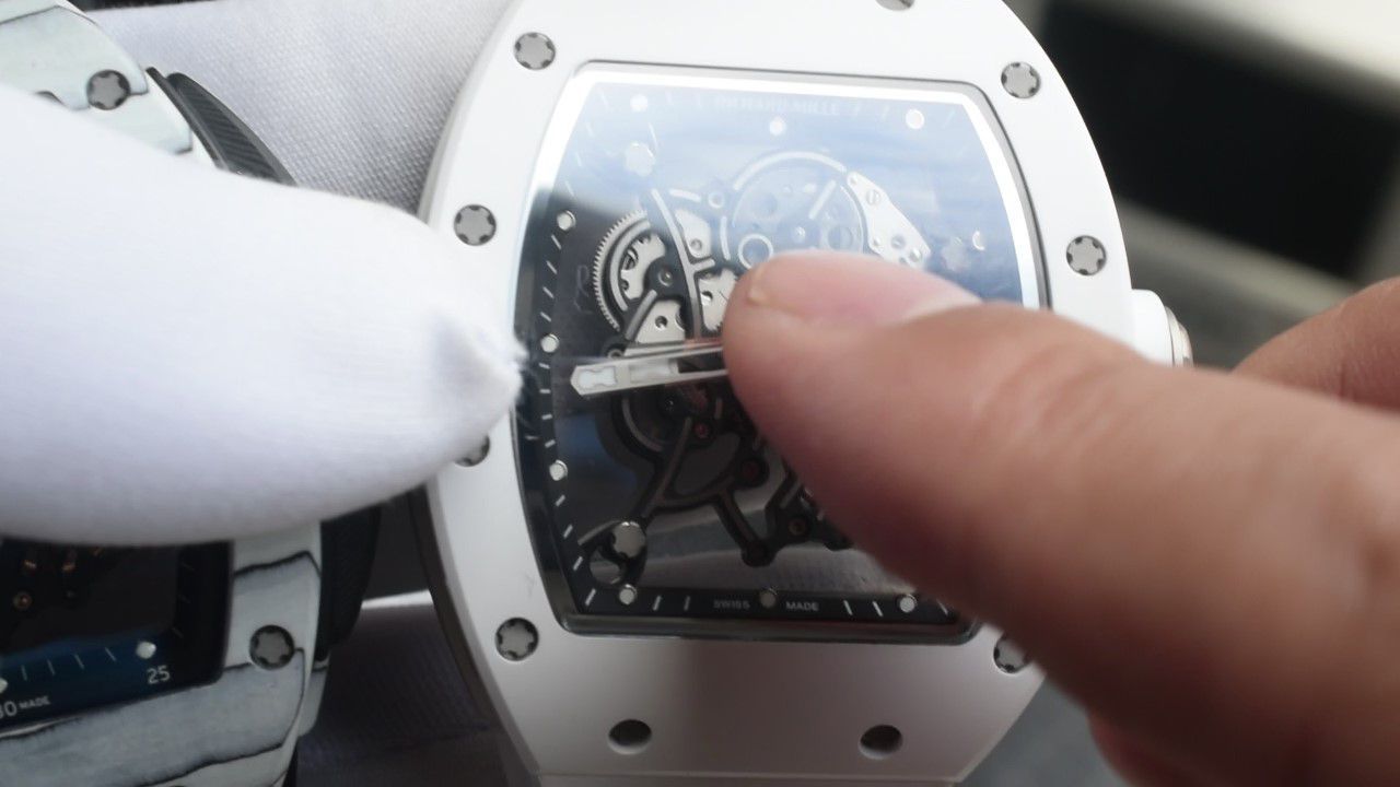 视频评测VAUCHER机芯RICHARD MILLE 超高端定制版本RM055，RM 061 / VARM055061