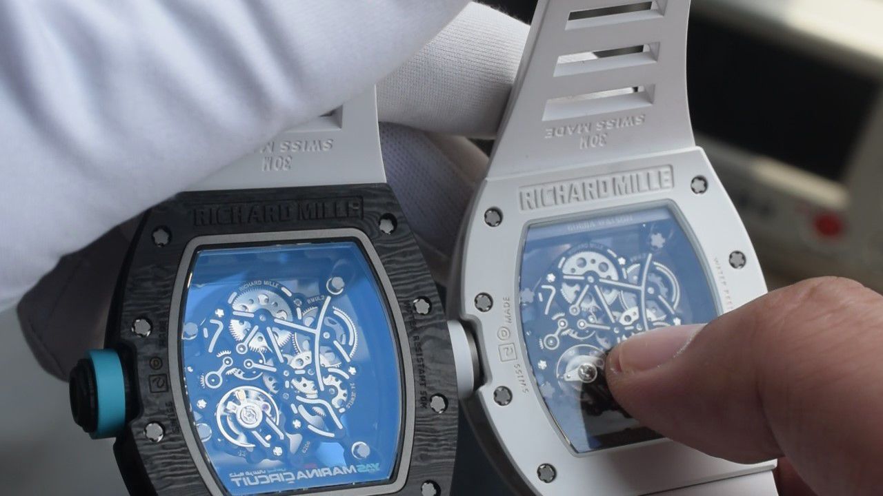 视频评测VAUCHER机芯RICHARD MILLE 超高端定制版本RM055，RM 061 / VARM055061