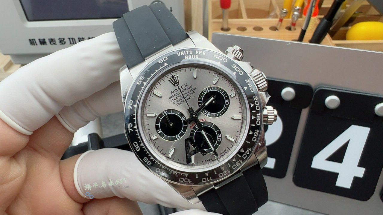 VS配重冰蓝迪劳力士宇宙计型迪通拿名表m126506-0001腕表 / R967