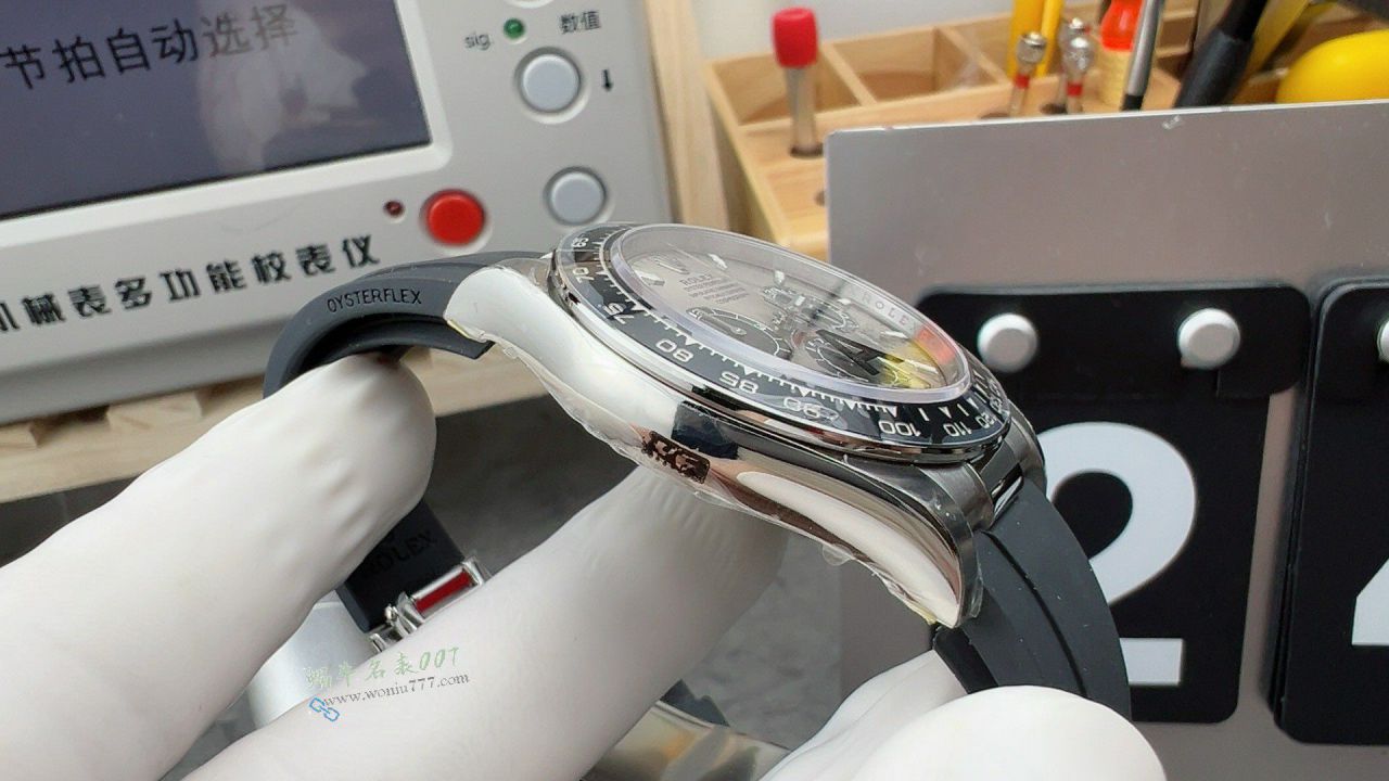 VS配重冰蓝迪劳力士宇宙计型迪通拿名表m126506-0001腕表 / R967