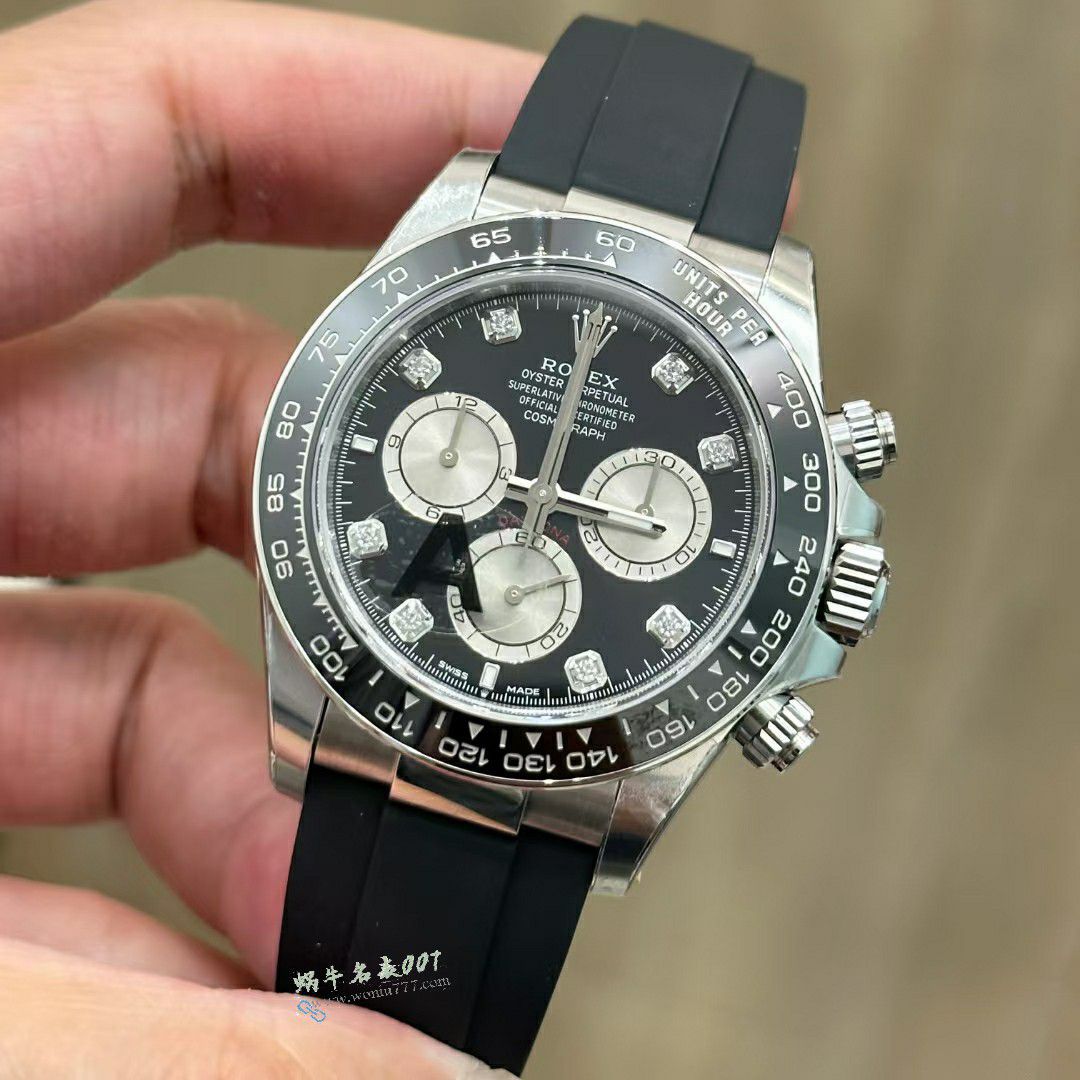 VS最好配重版本劳力士宇宙计型迪通拿系列m126506-0002腕表(冰蓝迪) / R970