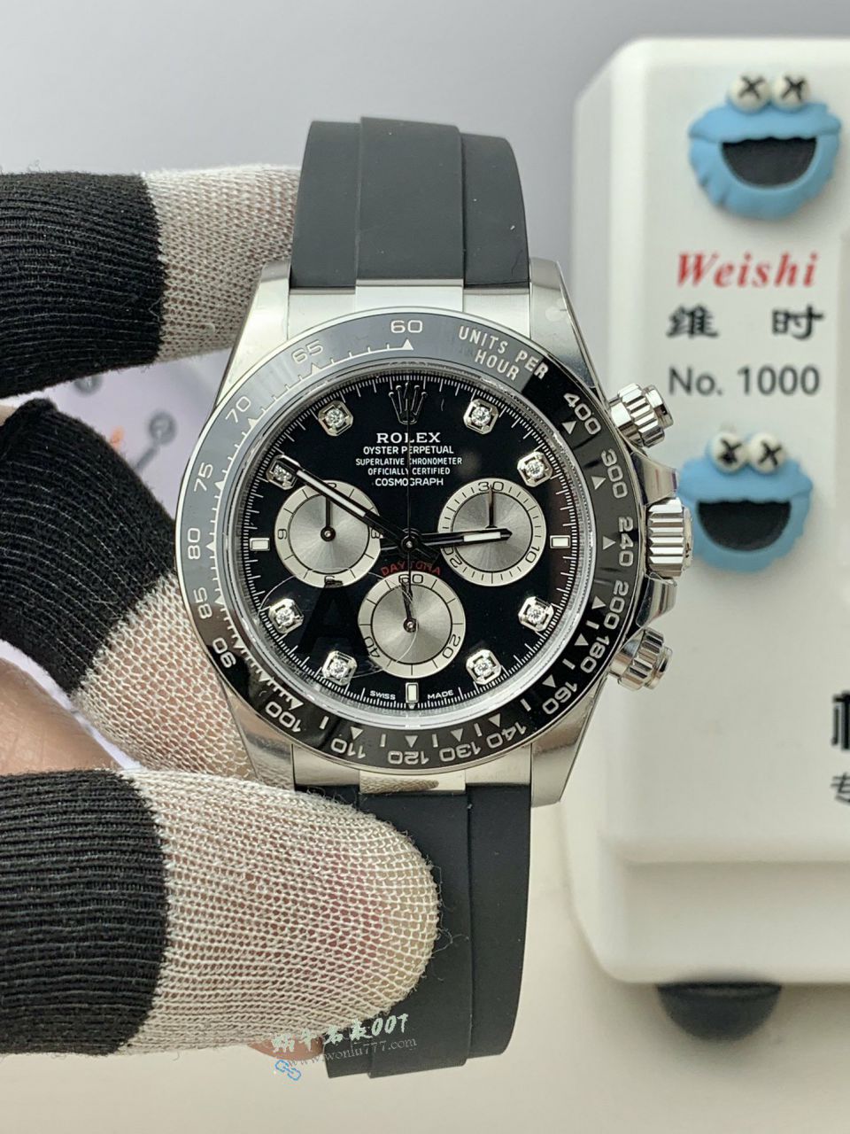 VS最好配重版本劳力士宇宙计型迪通拿系列m126506-0002腕表(冰蓝迪) / R970