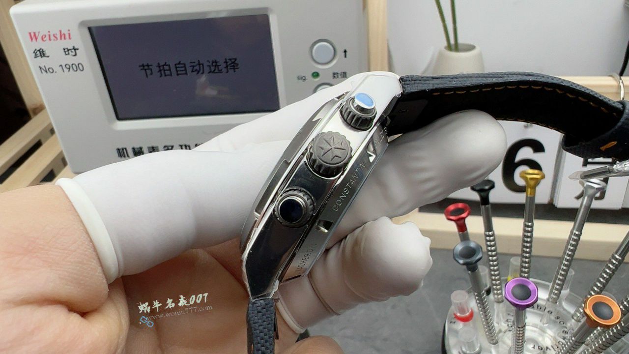 8F江诗丹顿纵横四海系列5510V/000T-B923腕表 / JS278