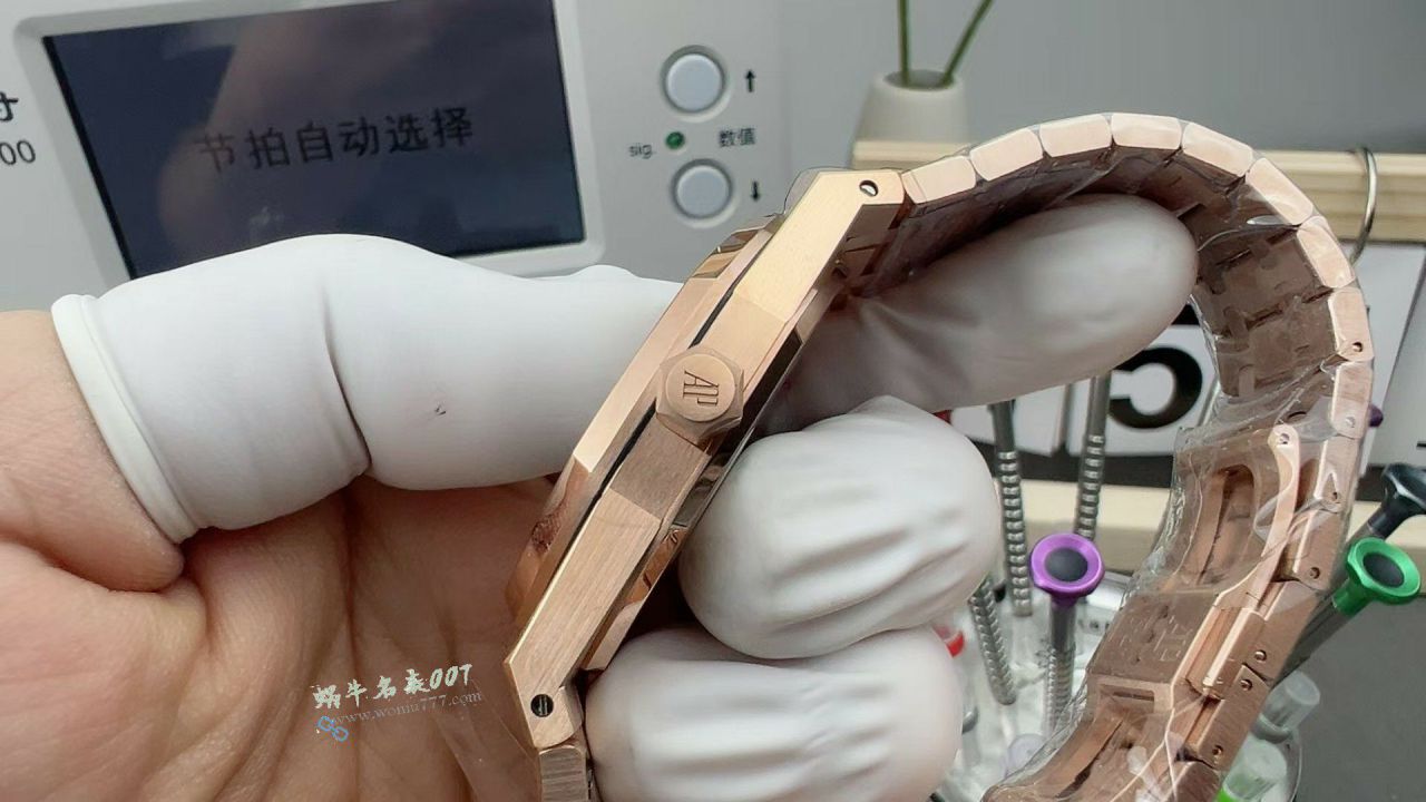 THB爱彼皇家橡树15407OR.OO.1220OR.01腕表 / AP313