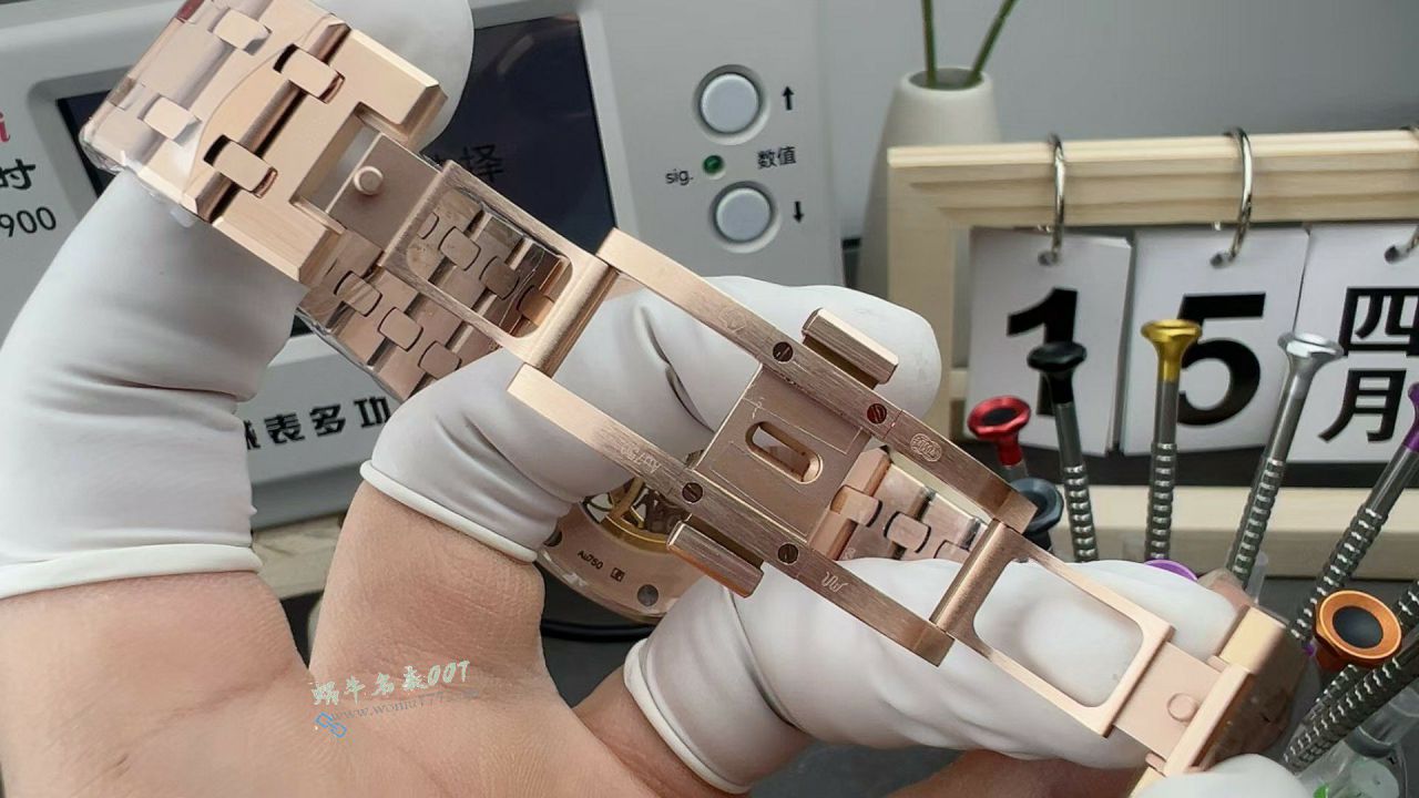 THB爱彼皇家橡树15407OR.OO.1220OR.01腕表 / AP313