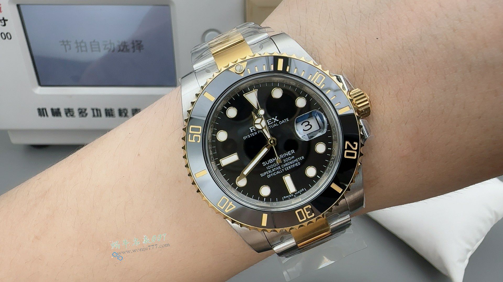 视频评测Clean C厂劳力士潜航者型116613LN-0001间金黑水鬼 / R981