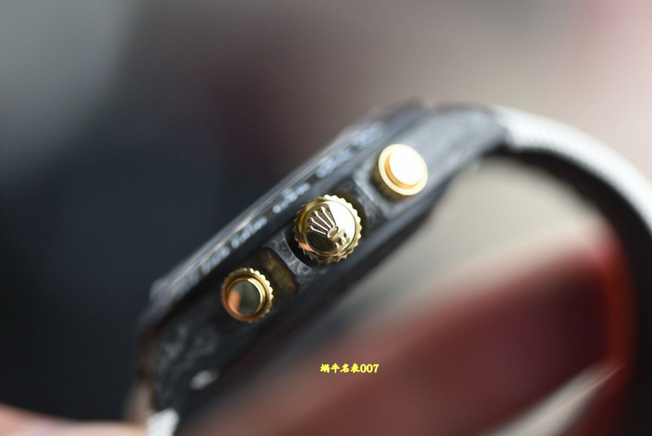N厂行业最高版本Diw定制版ROLEX劳力士迪通拿全碳纤维壳腕表 / R986