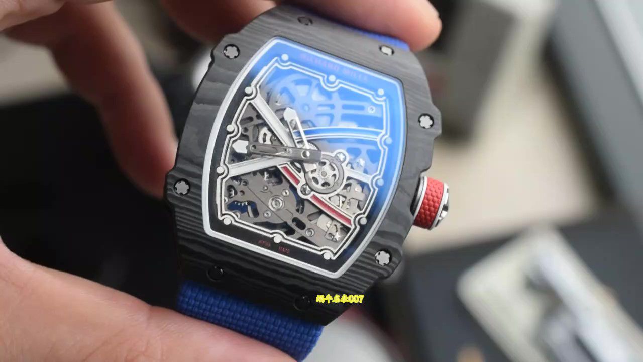 视频评测高端定制Richard mille理查德米尔RM67-02腕表 / RM 67-02