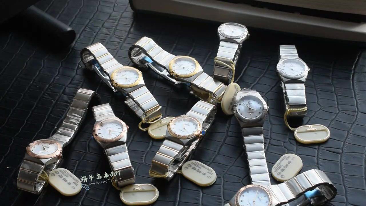 视频评测AS最新欧美茄石英女士腕表星座系列28mm / VS831