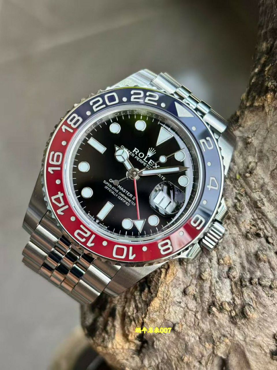 VS劳力士格林尼治超级可乐圈m126710blro-0001完美v3版本红蓝陶瓷圈 / R1001