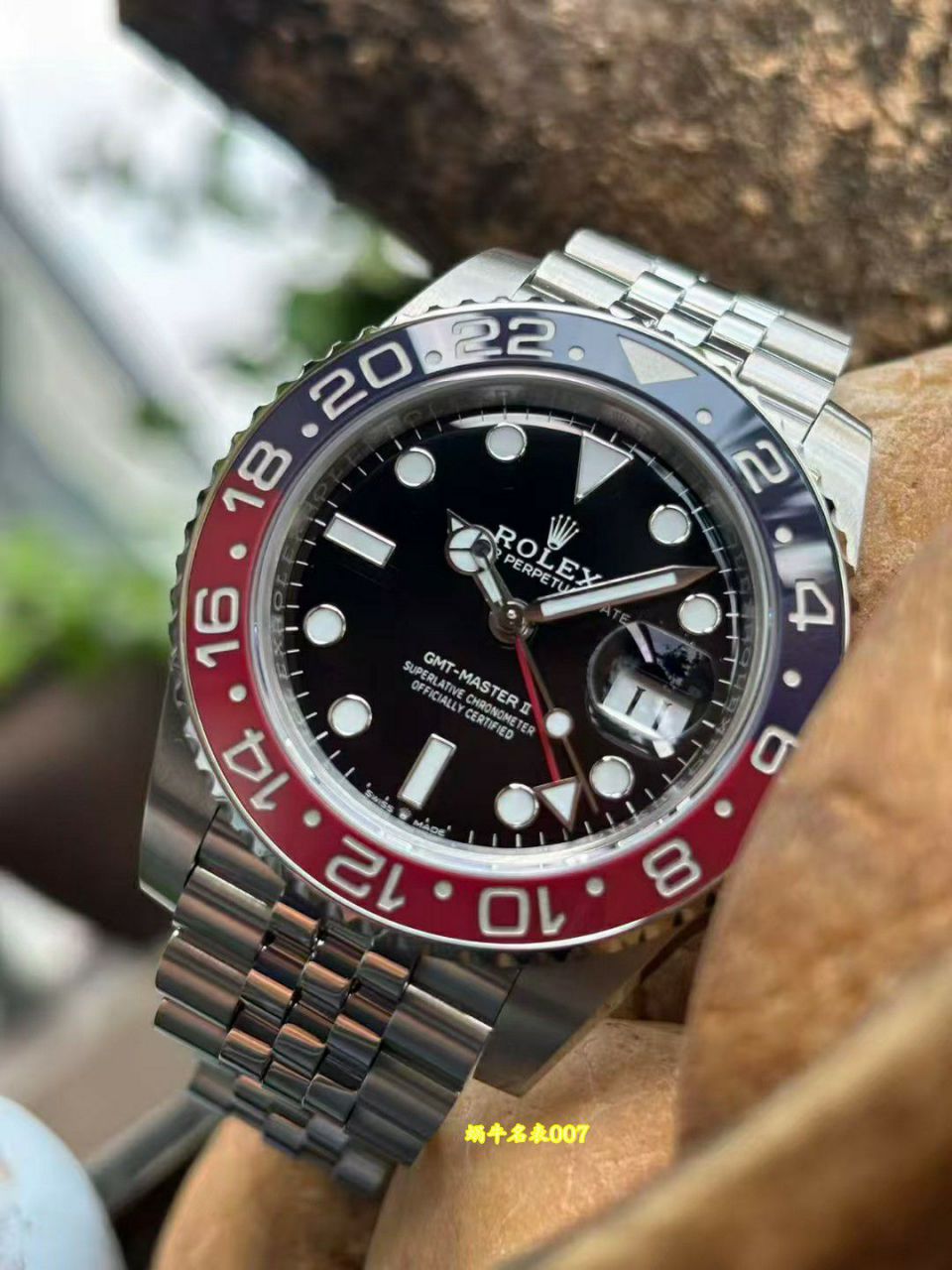 VS劳力士格林尼治超级可乐圈m126710blro-0001完美v3版本红蓝陶瓷圈 / R1001