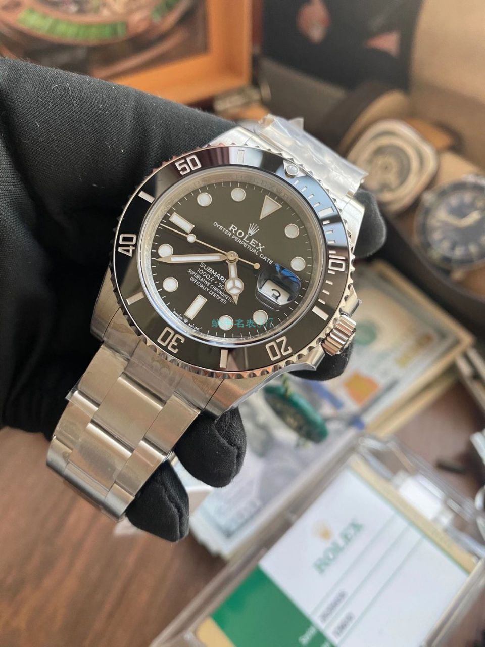 视频评测VS厂劳力士潜航者型顶级复刻黑水鬼m126610ln-0001腕表 / R1007