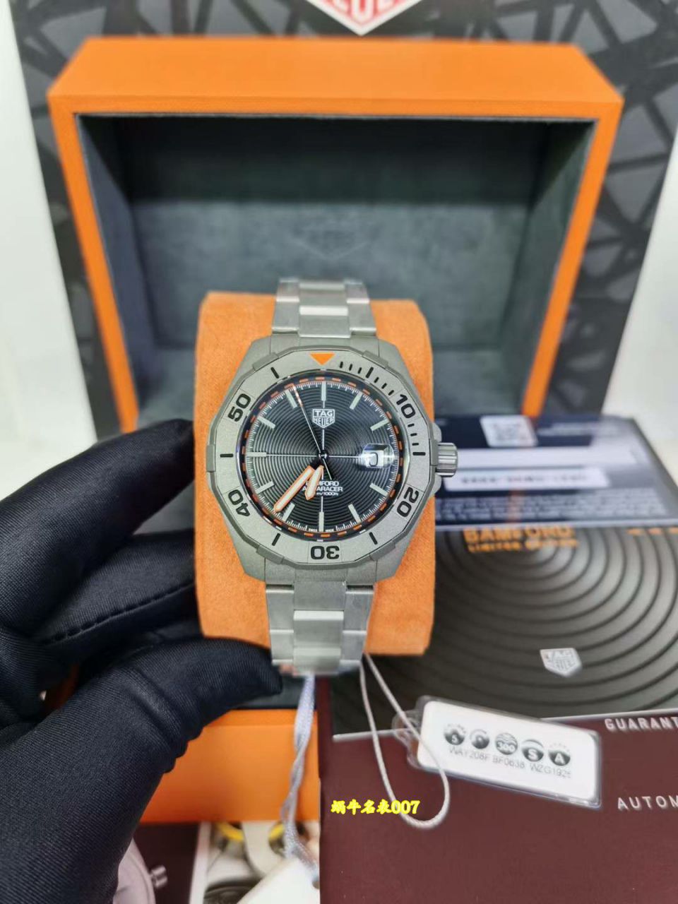 原单泰格豪雅竞潜系列WAY208F.BF0638腕表(Bamford Watch 限量版) / TG120
