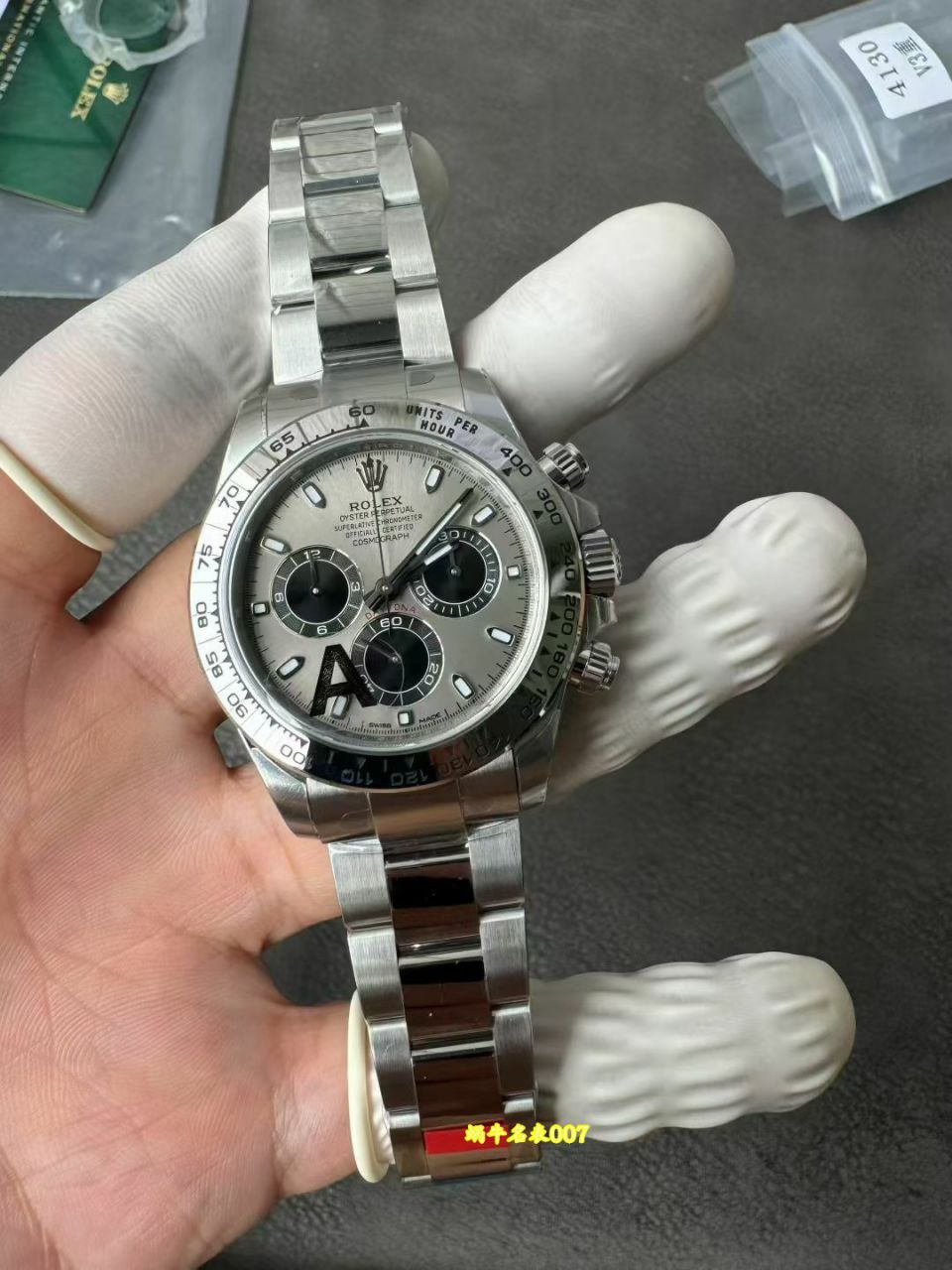 VS丹东4130配重183g白金迪通拿劳力士顶级复刻手表m116509-0072腕表 / R1030
