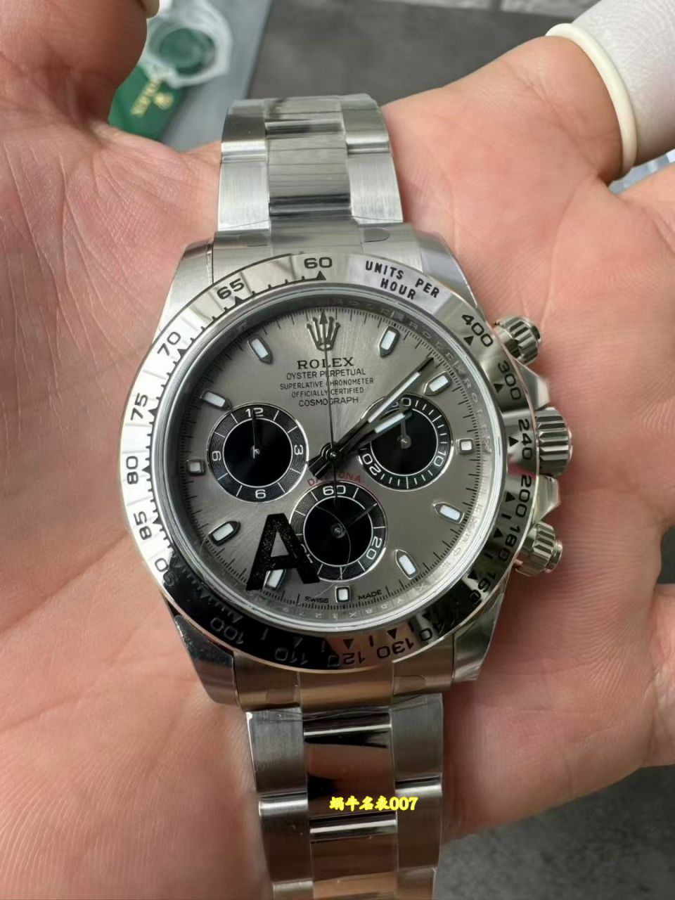 VS丹东4130配重183g白金迪通拿劳力士顶级复刻手表m116509-0072腕表 / R1030