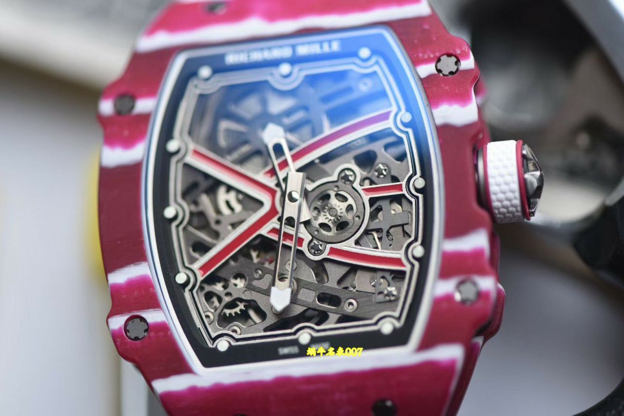 视频评测高端定制RICHARD MILLE 理查德米勒RM67-02 超级版～  紫色 最薄最轻最强卡塔尔 / RM67KATAER
