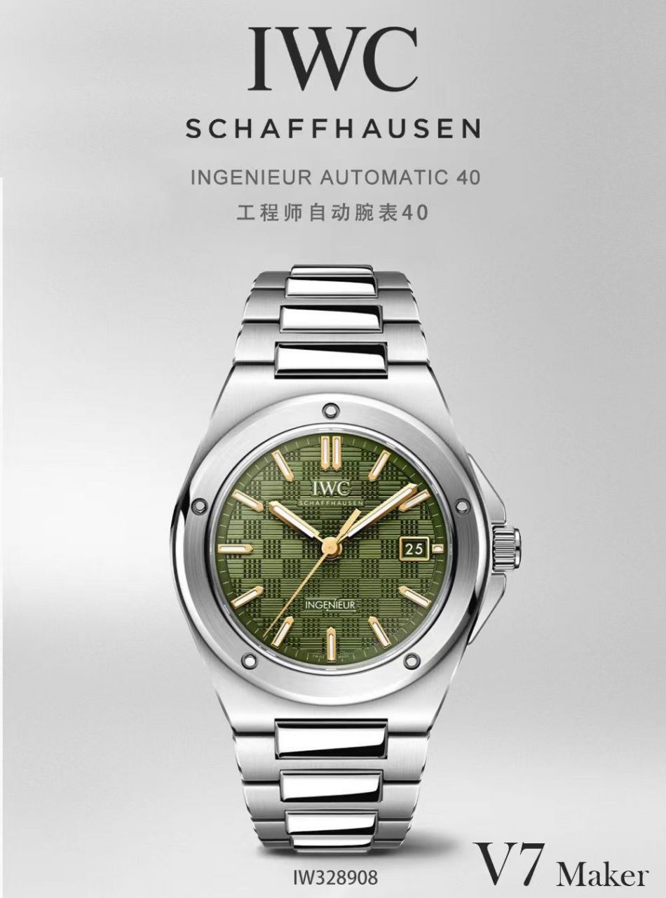 视频评测V7厂IWC万国表工程师系列绿面金针IW328908腕表 / WG669