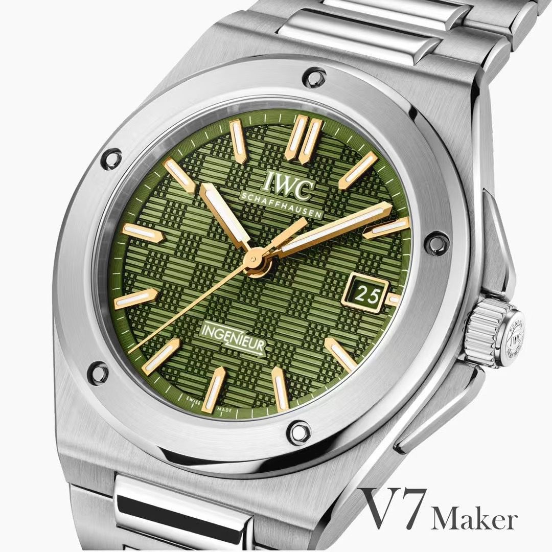 视频评测V7厂IWC万国表工程师系列绿面金针IW328908腕表 / WG669