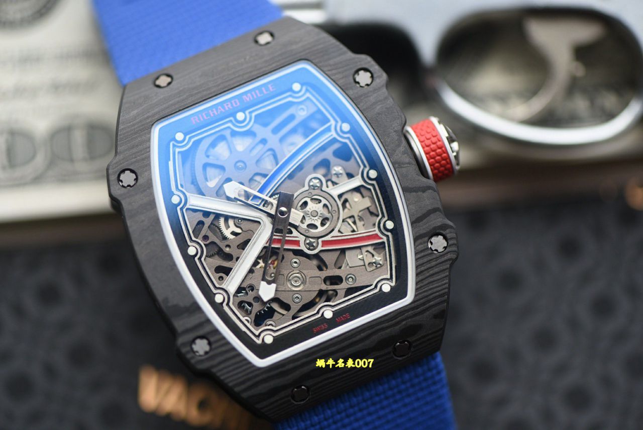 超级高端定制Richard mille理查德米勒RM67-02法国特别版腕表 / RM6702FAGUO