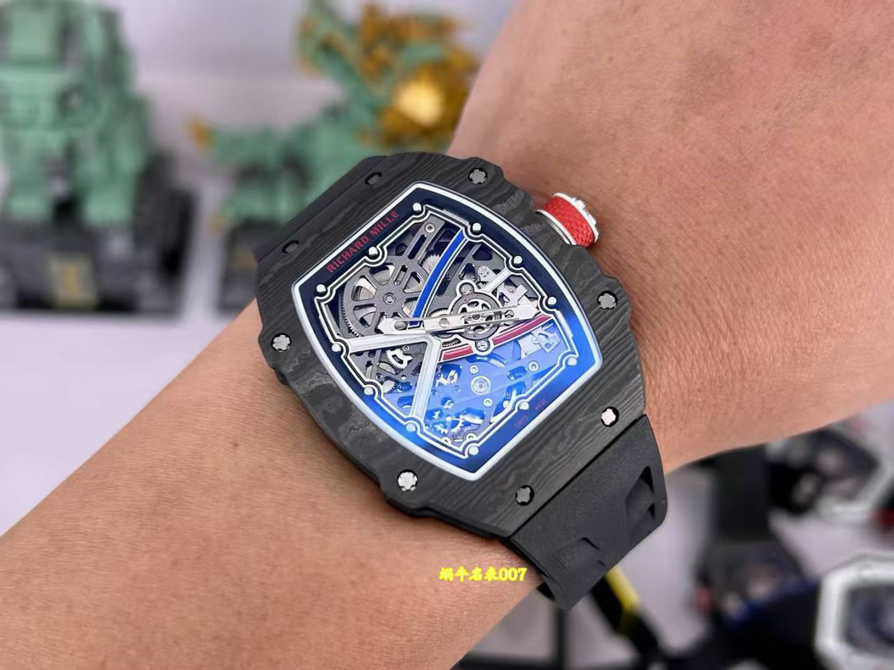 超级高端定制Richard mille理查德米勒RM67-02法国特别版腕表 / RM6702FAGUO